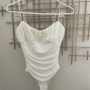 Princess Polly white bodysuit